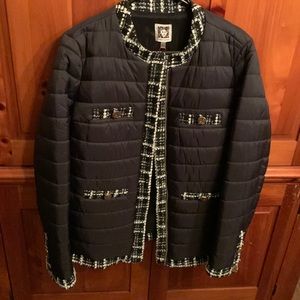 Anne Klein guilted jacket